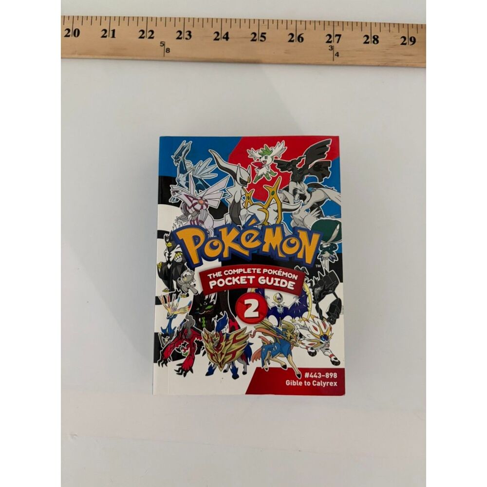 Pokemon the complete pokemon pocket guide 2 #443-898 gible to calyrex